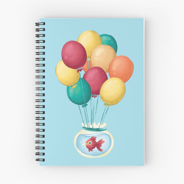Item preview, Fish and Balloons designed and sold by RedBubbleLuxury.