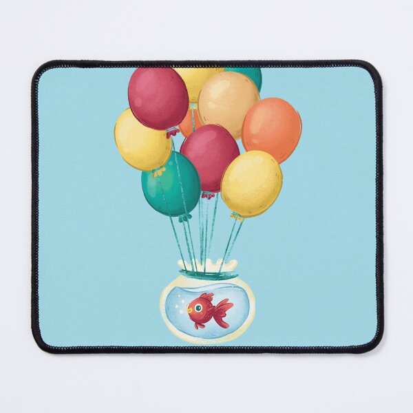 Item preview, Fish and Balloons designed and sold by RedBubbleLuxury.