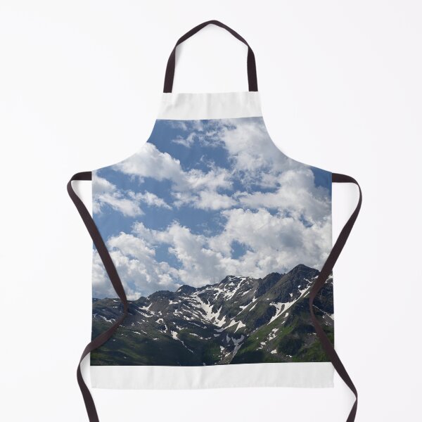 Item preview, Stubnerkogel mountains and blue sky with clouds in Bad Gastein  designed and sold by goceris.