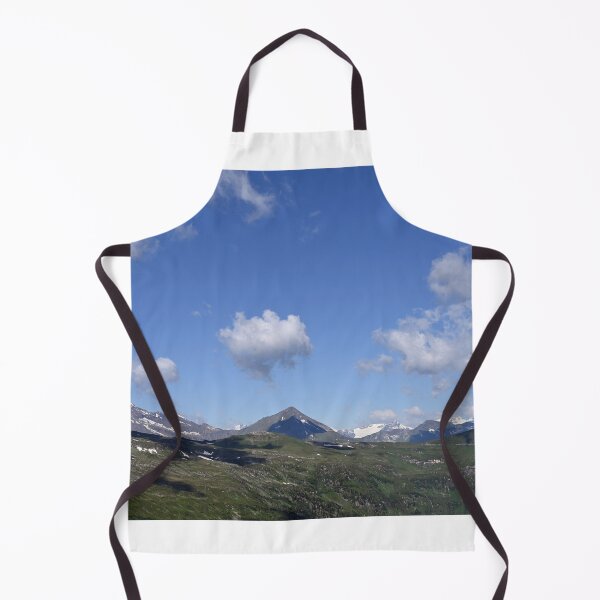 Item preview, Stubnerkogel mountains and blue sky with clouds landscape in Bad Gastein Austria designed and sold by goceris.