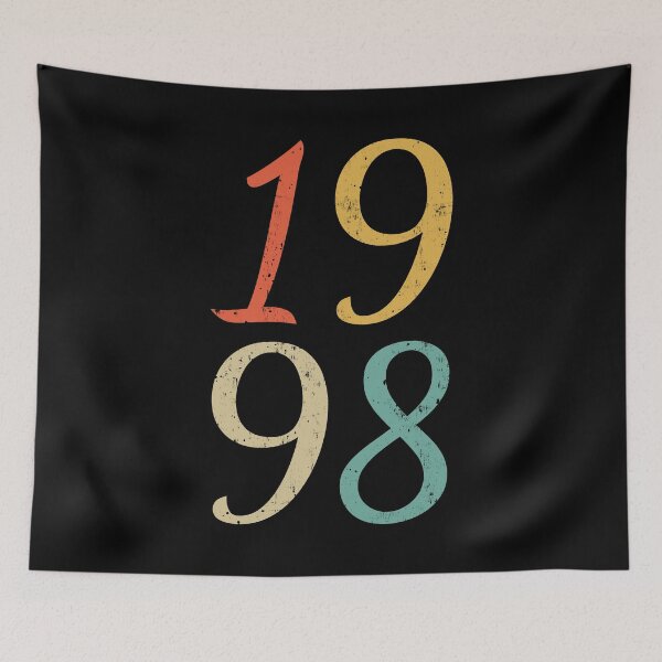 Item preview, Classic Vintage Style 1998 Birthday Distressed designed and sold by MSA-42.
