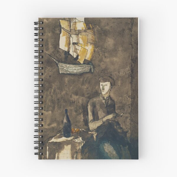Item preview, Man Seated by Manuel Humbert (c1915) designed and sold by allhistory.