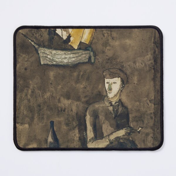 Item preview, Man Seated by Manuel Humbert (c1915) designed and sold by allhistory.