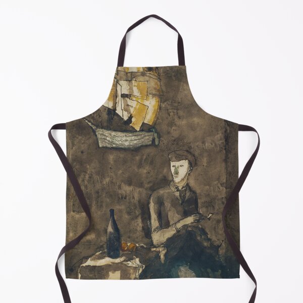 Item preview, Man Seated by Manuel Humbert (c1915) designed and sold by allhistory.