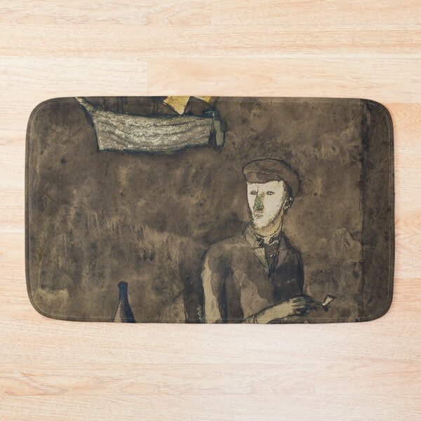 Item preview, Man Seated by Manuel Humbert (c1915) designed and sold by allhistory.