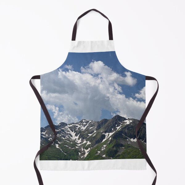 Item preview, Stubnerkogel mountains and blue sky with clouds landscape in Bad Gastein  designed and sold by goceris.