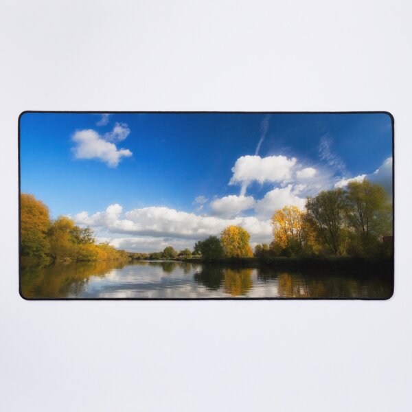 Item preview, Autumn on the River Thames designed and sold by FOLK ART FUSION by heidiannemorris.