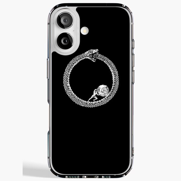 Sisyphus in an Ouroboros snake Unisex Philosophy T-Shirt For