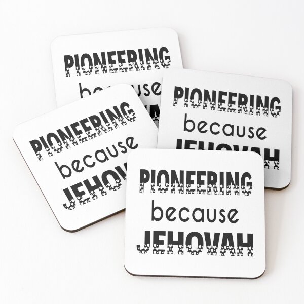 Item preview, PIONEERING BECAUSE JEHOVAH designed and sold by tsukinokoibito.