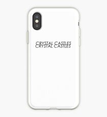 Crystal Castles logo iPhone Case
