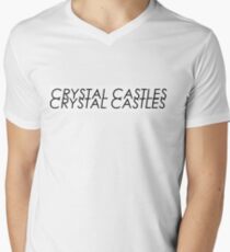 Crystal Castles logo Men's V-Neck T-Shirt