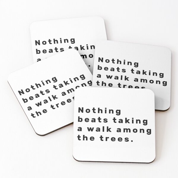Item preview, Nothing beats taking a walk among the trees. - Black designed and sold by Parag's Travel Shop.