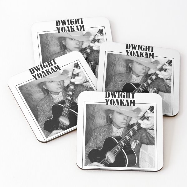 Item preview, Dwight Yoakam Square Portrait designed and sold by RetroOutlaw.