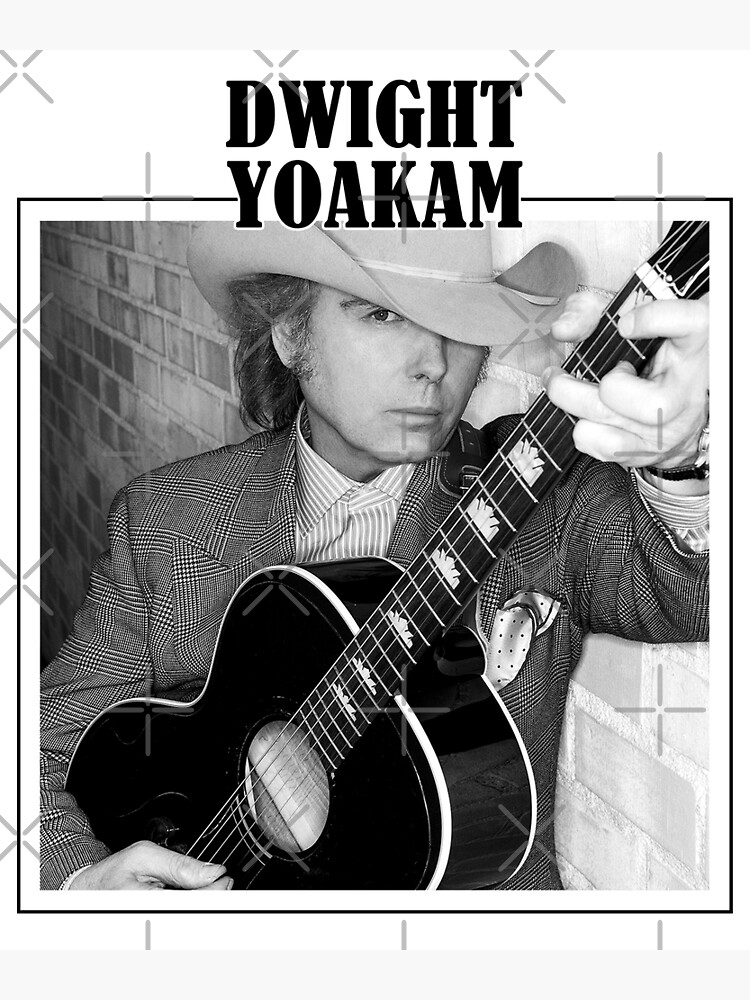 "Dwight Yoakam Square Portrait" Poster for Sale by RetroOutlaw Redbubble