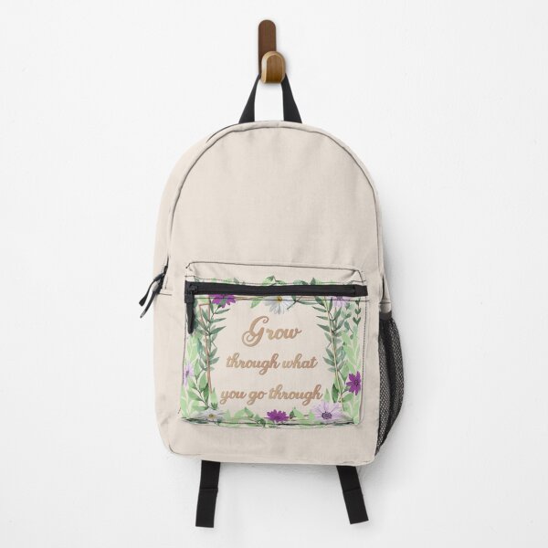 Item preview, Grow through what you go through - Motivational thoughts - Motivational quotes about life designed and sold by Alice-Elgawi.