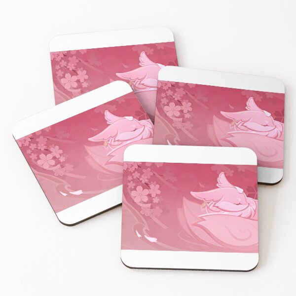 Item preview, Yae Miko Kitsune namecard designed and sold by Omagatoki.