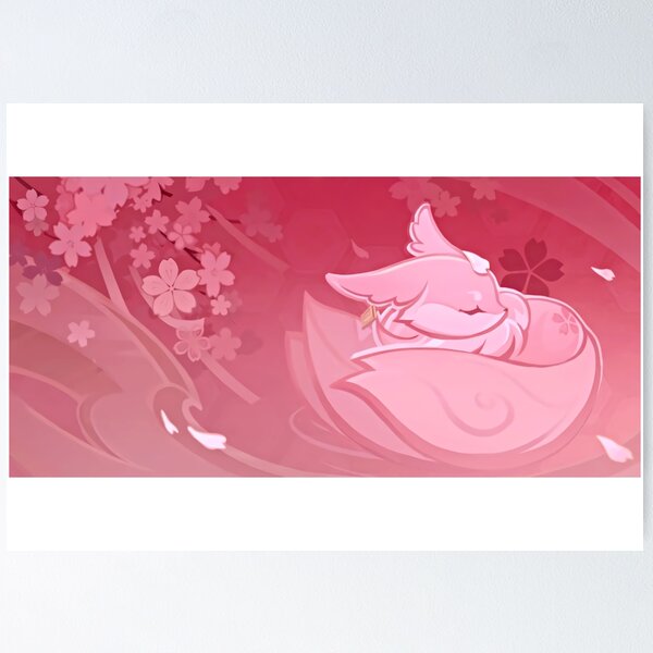 Yae Miko Kitsune namecard