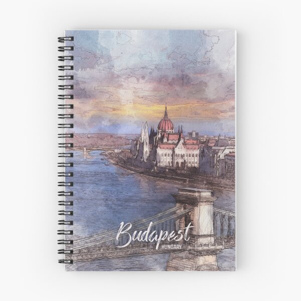 Item preview, Budapest City Sketch designed and sold by 1024bytesdesign.