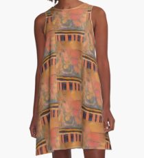 Peaches A-Line Dress