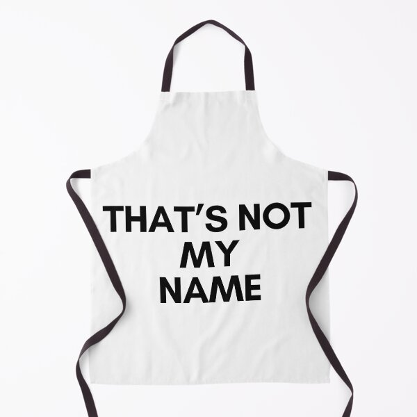 Item preview, Thats not my Name Black TikTok designed and sold by Texterous.