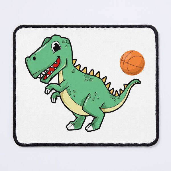Item preview, Gift dinosaur playing basketball designed and sold by Ach B.