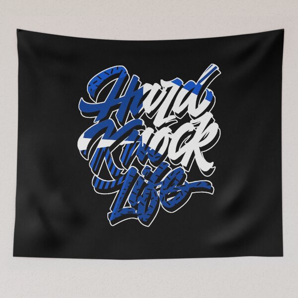 Item preview, Hard Knock Racer Blue 5 designed and sold by concordbred.