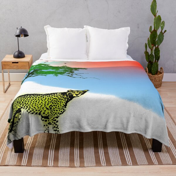 Item preview, Cheetah near the sea at sunset designed and sold by Bigrow.