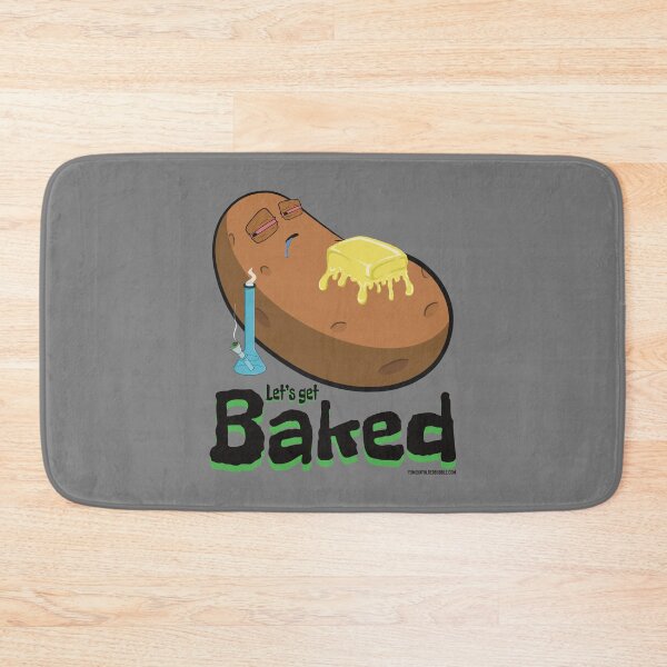 Item preview, Stoned baked potato cartoon-lets get baked designed and sold by YomeHayin.