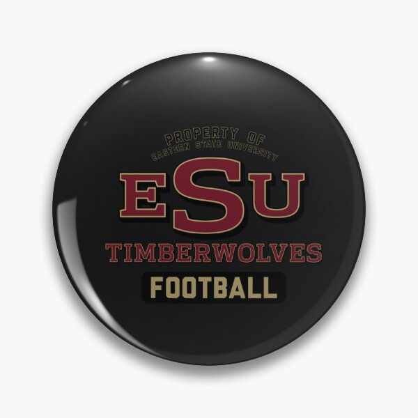 Item preview, ESU Timberwolves Football Classic T-Shirt designed and sold by MartinEberhard.