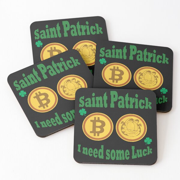 Item preview, Cat Saint Patrick i need some luck designed and sold by Wuxya.