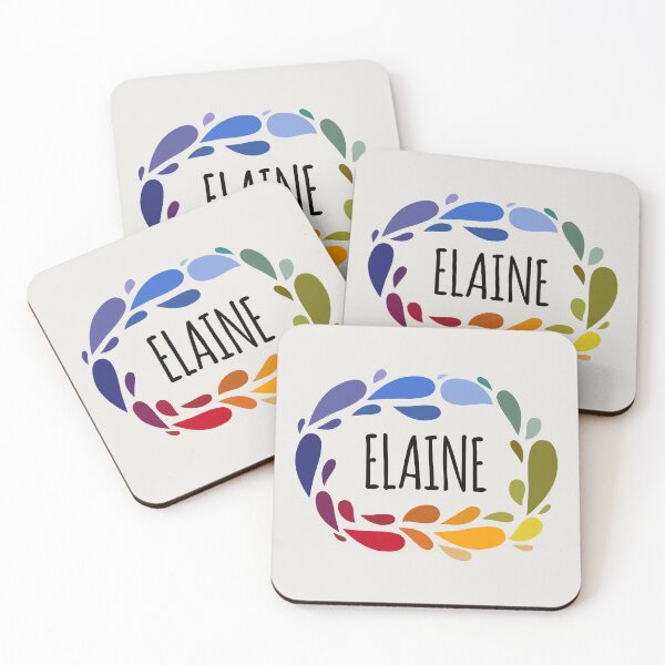 Item preview, Elaine Name Cute Colorful Gift Named Elaine designed and sold by kindxinn.