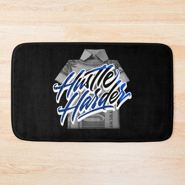 Artikelvorschau, Hustle Harder Racer Blau 5 entworfen und verkauft von concordbred.