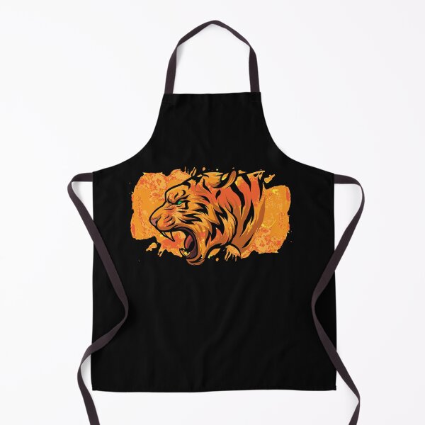 Item preview, Heated Tiger Head Abstract Colorful Tiger Artwork designed and sold by Dressed For Duty.