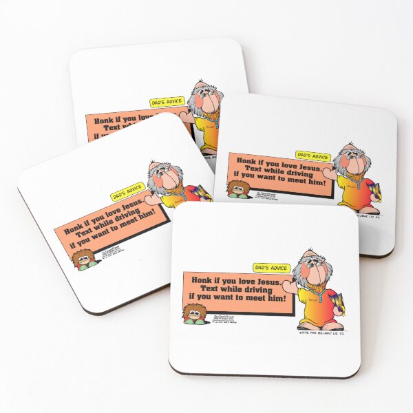 Item preview, Dads Advice - Text While Driving and Meet Jesus / Clamkin designed and sold by Bruce Ingrassia.