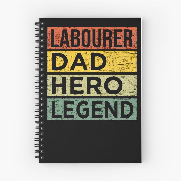 Item preview, Labourer, Dad, Hero, Legend Perfect Gift for Dad Hero Vintage designed and sold by nmichom.