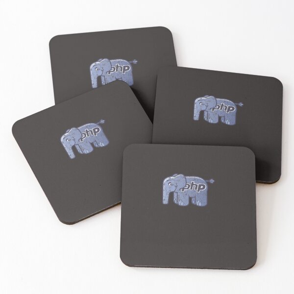 Artikelvorschau, Vintages PHP ElePHPant Logo-Klassiker-T-Shirt entworfen und verkauft von JulianeMeibne.