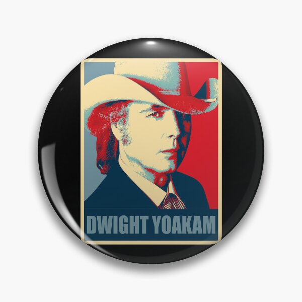 Artikelvorschau, Retro Dwight Yoakam Pop-Art-Porträt entworfen und verkauft von RetroOutlaw.