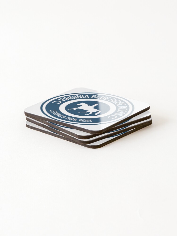 Thumbnail 4 of 5, Coasters (Set of 4), Virginia Blue Ridge Riders designed and sold by KIICHI-Designs.