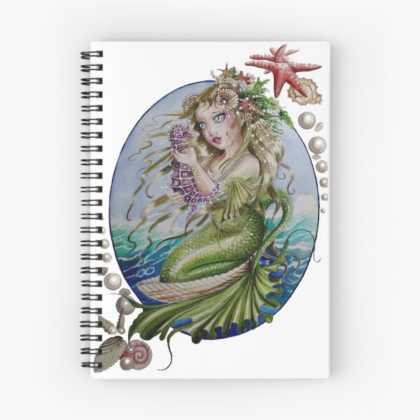 Item preview, Mermaid shell, seahorse mythology designed and sold by Gabriella  Szabo.