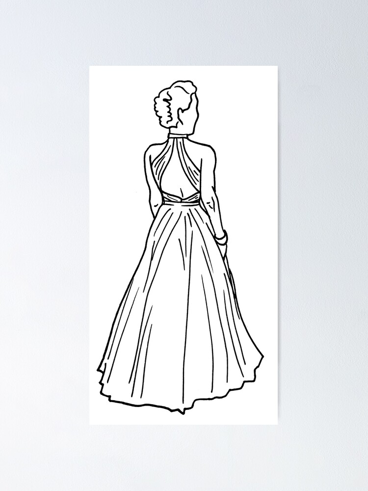 Gillian Anderson in white Golden Globe dress" Poster for Sale by gillyAnne  | Redbubble