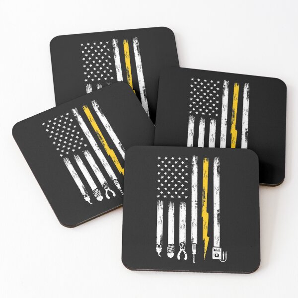 Item preview, Electrician US Flag Tools for Electricians designed and sold by SageTobias.