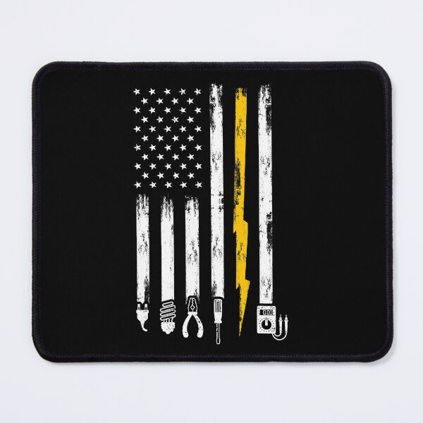 Item preview, Electrician US Flag Tools for Electricians designed and sold by SageTobias.