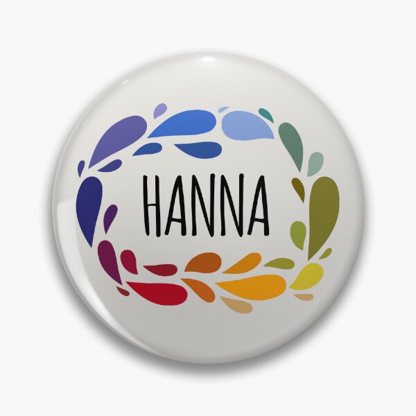 Item preview, Nombre de Hanna Lindo regalo colorido llamado Hanna designed and sold by kindxinn.