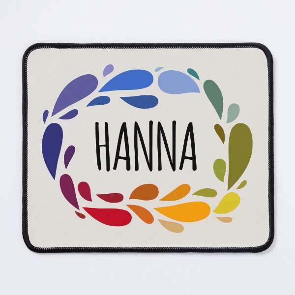 Item preview, Hanna Name Cute Colorful Gift Named Hanna designed and sold by kindxinn.