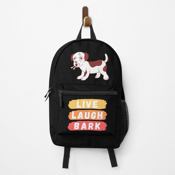 Item preview, Live Laugh Bark - Colorful Retro Typography | Sarcastic Meme designed and sold by Delandor.