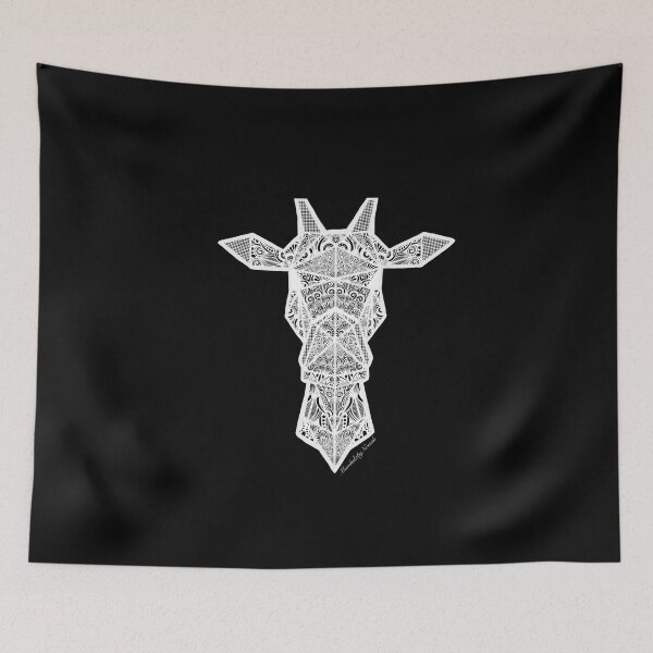 Item preview, Gigi the giraffe black font designed and sold by MandalabyNessah.
