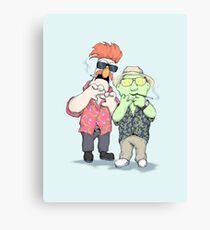 Beaker & Bunsen In Las Vegas Canvas Print