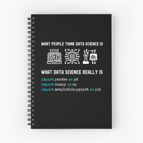 Item preview, Data Science, python programming; numpy, pandas, matplotlib, jupyter designed and sold by Hitokami.