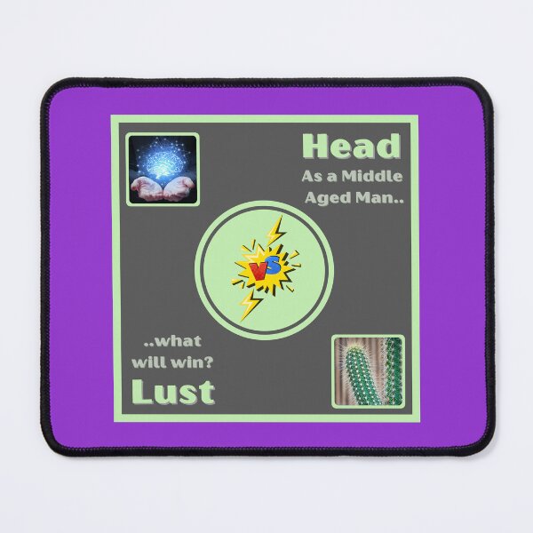 Item preview, Middle Age - Head v Lust Design designed and sold by CoyoteGifts.