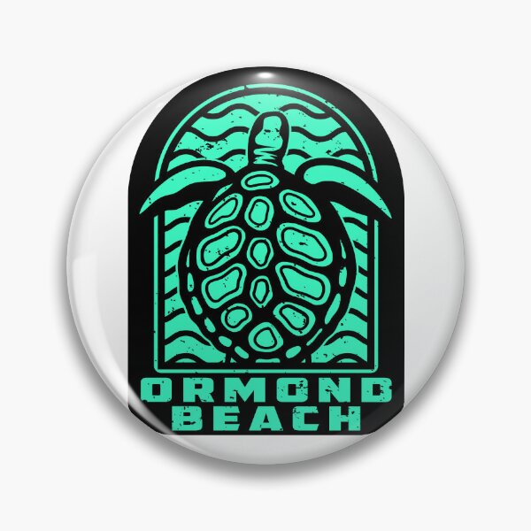 Item preview, Ormond Beach Florida Sea Turtle designed and sold by DESTINATIONS DECAL DOS.
